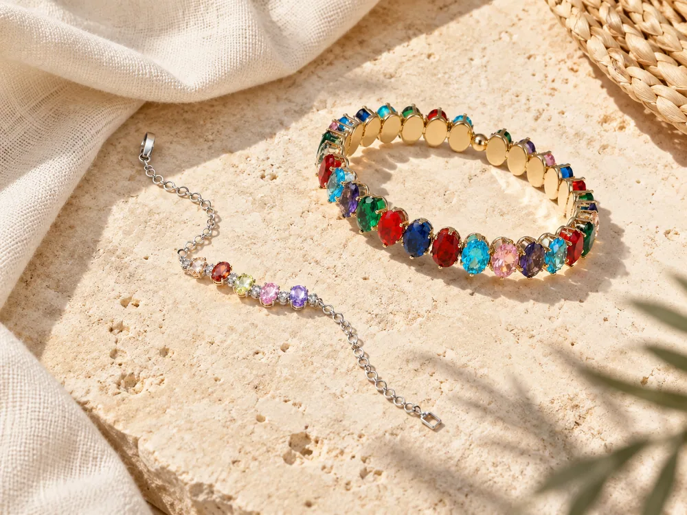 Resort & weekend color bracelet collection moodboard