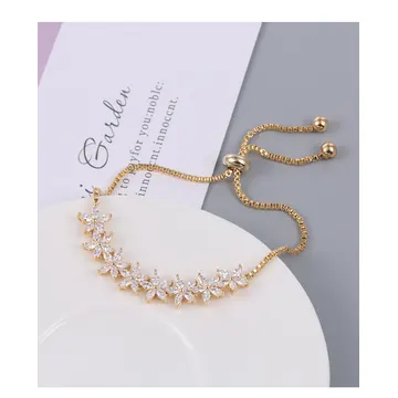 Gold Vine Leaf Bracelet
