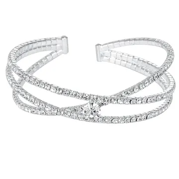Cross Fine Crystal Bangle