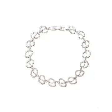 Open Circle Link Bracelet