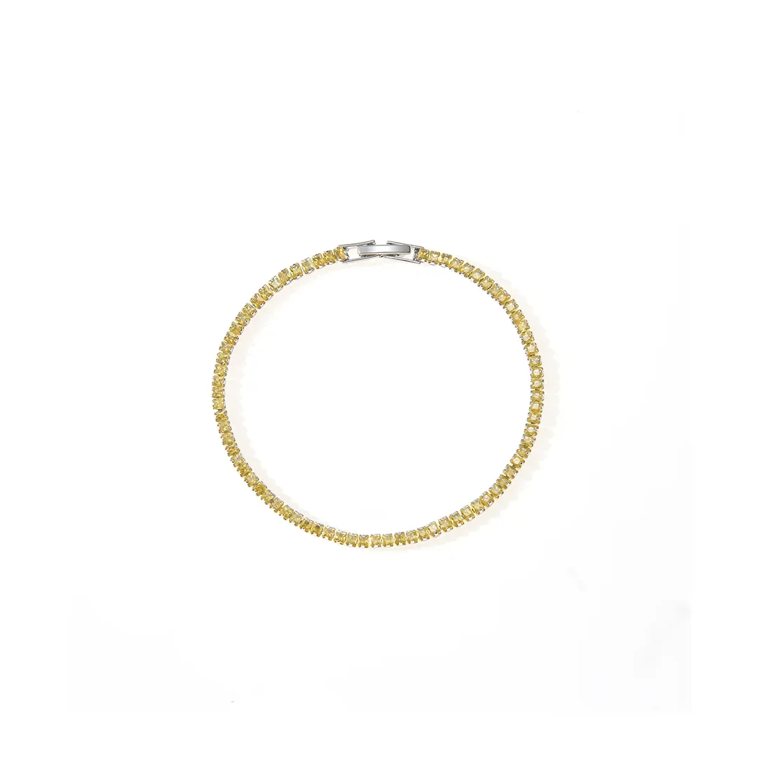 Fine Gold-tone Crystal Bracelet