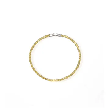 Fine Gold-tone Crystal Bracelet
