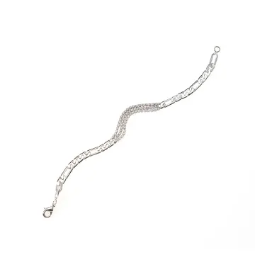 Double Wave Crystal Bracelet
