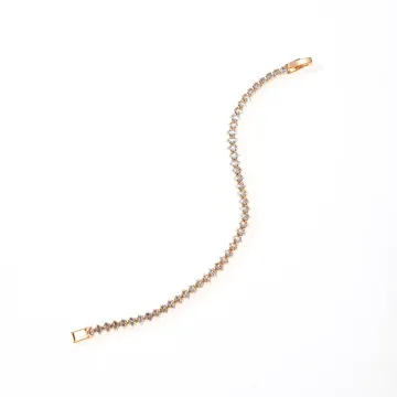 Rose-gold Fine Line Bracelet