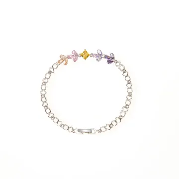 Pastel Shapes Chain Bracelet