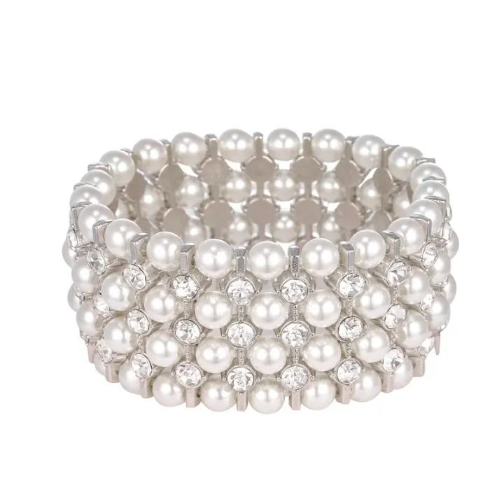 Pearl-detail bracelets