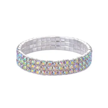 AB Shimmer Slim Stretch Bracelet