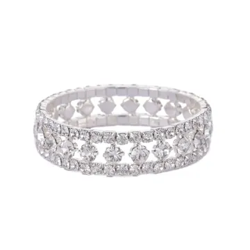 Geometric Openwork Stretch Bracelet