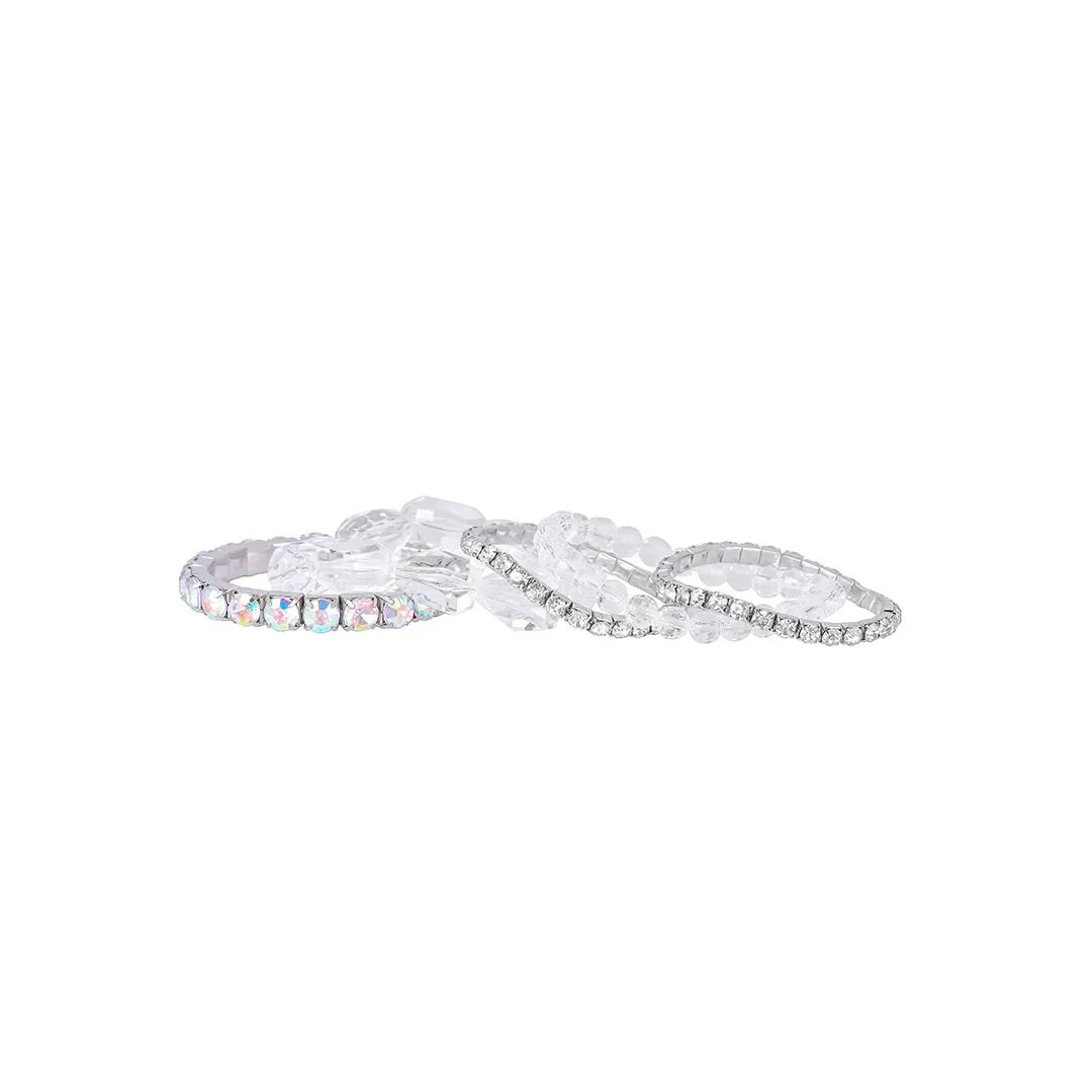 Clear Crystal Trio Set