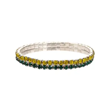 Green & Yellow Fine Stretch