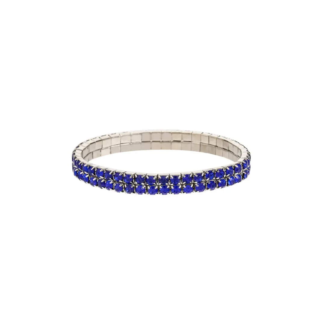 Deep Blue Crystal Stretch