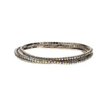 Dark Metallic Stretch Stack