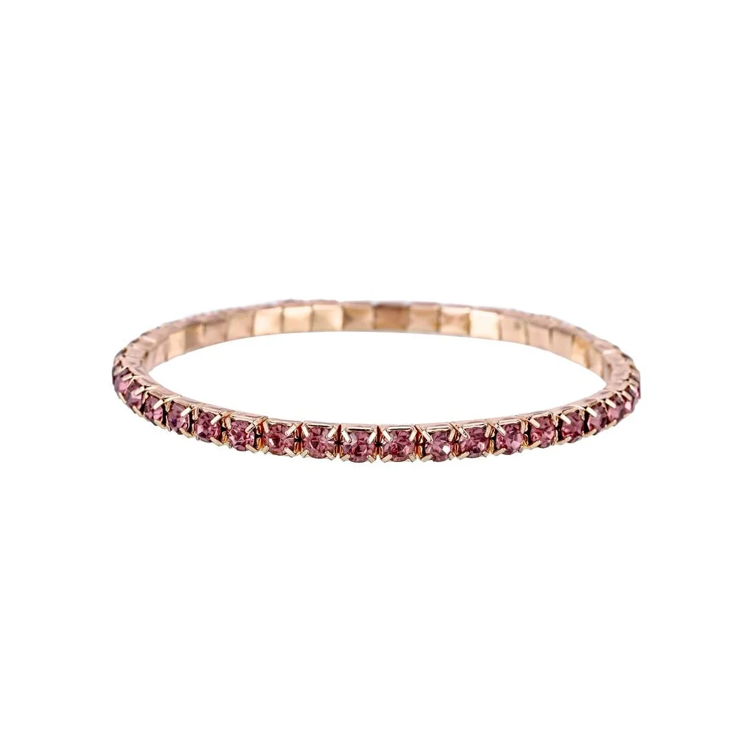 Étude de couleurs rose et améthyste