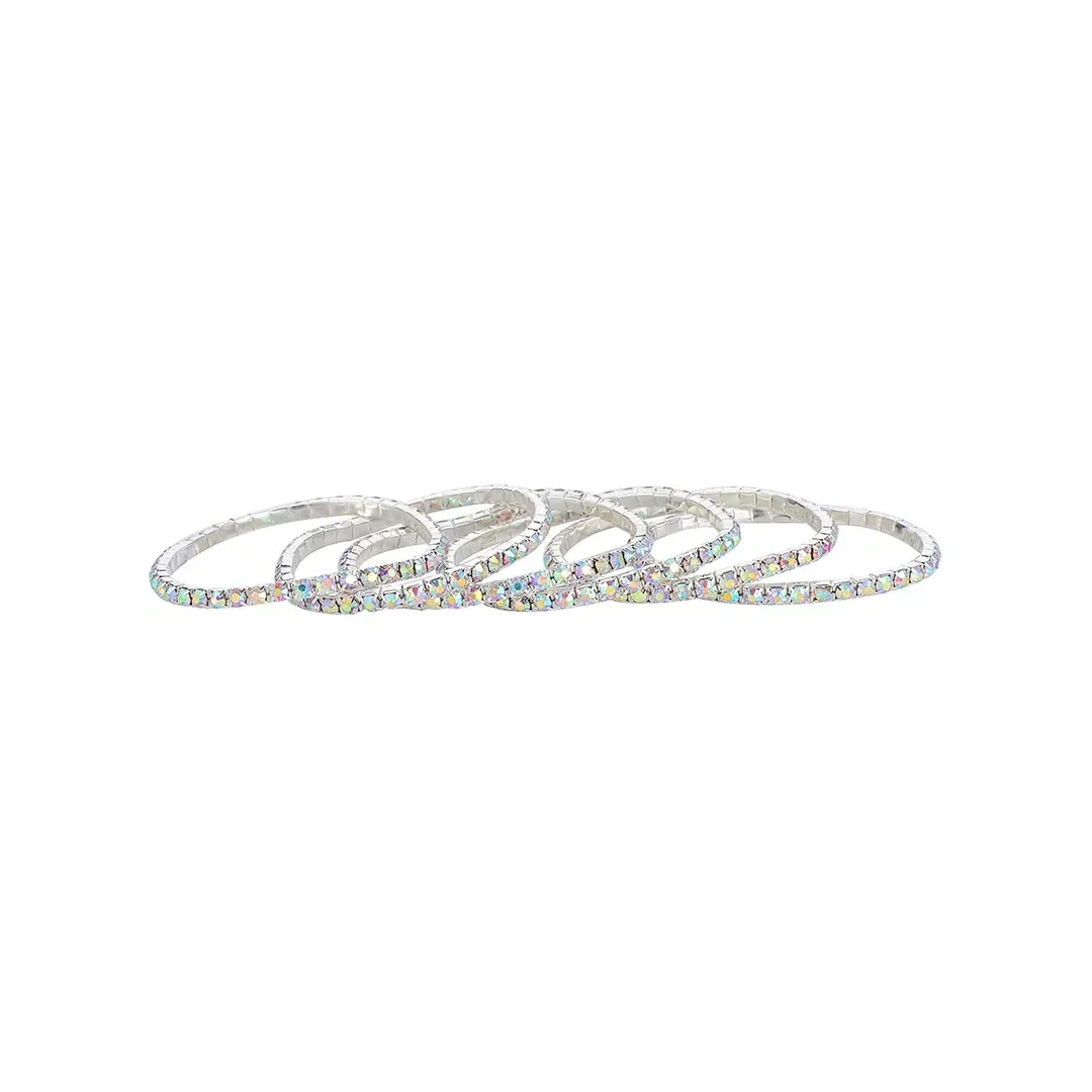 Set zum Kombinieren mit AB-Kristallarmbändern